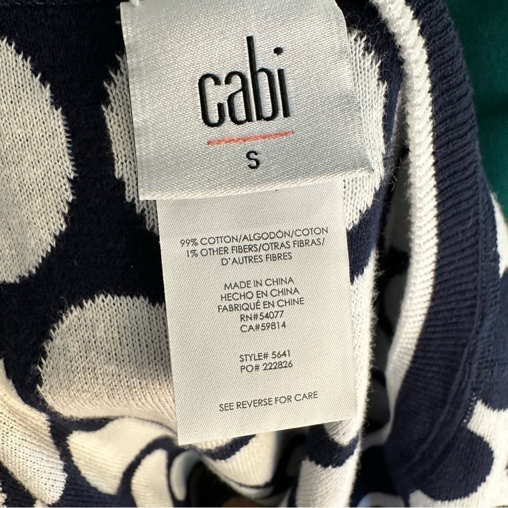 Cabi Volley Pullover - REVERSIBLE size small - Picture 9 of 15
